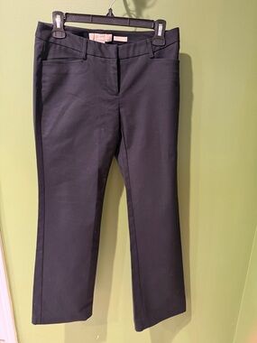 Michael Kors Black Straight Leg Dress Pants